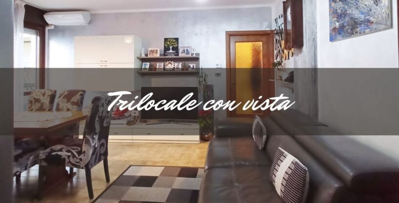 Accogliente trilocale a Rovereto Nord con vista sulla vallata Rif V711